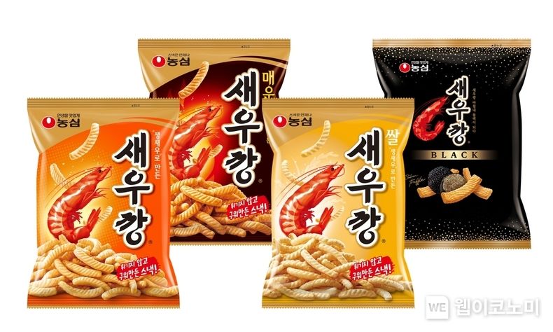 새우깡 브랜드 제품 이미지 2022.12.01 (출처:농심)