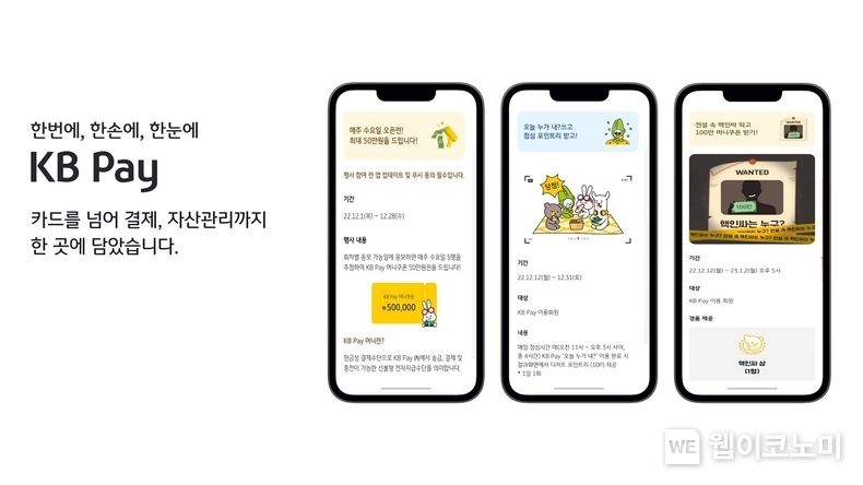 KB국민카드, 연말 맞이 KB Pay 이벤트 소개 2022.12.15 (출처:KB국민카드)