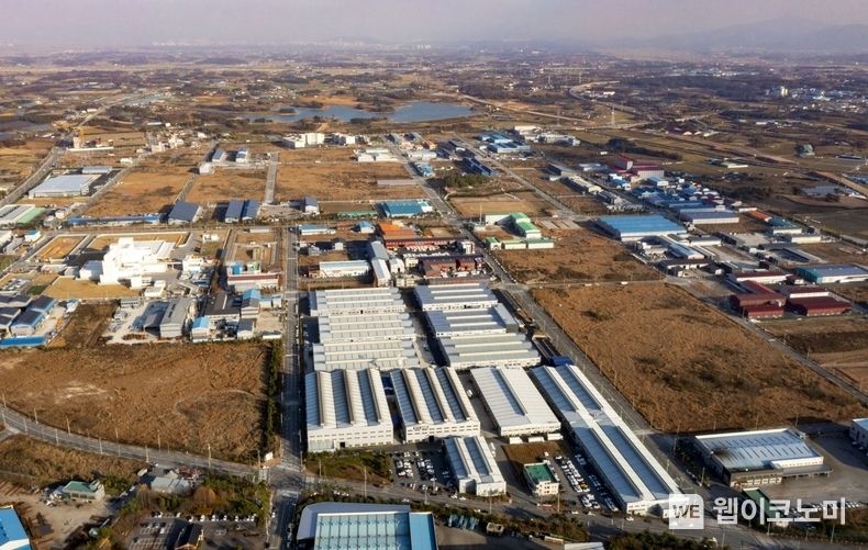 전라북도 김제에 설립되는 ㈜두산 하이엔드 FCCL 생산라인 공장 부지 전경 2022.12.29 (출처:(주)두산)