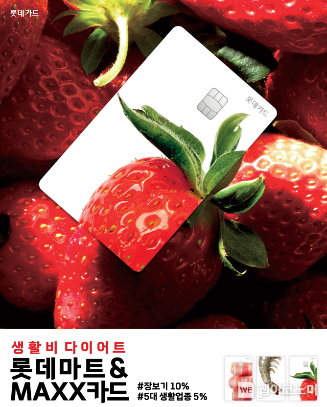 롯데마트&MAXX 카드 홍보 포스터 2023.01.05 (출처:롯데마트)