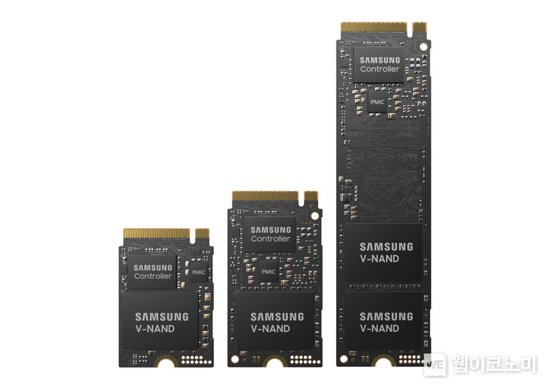 삼성전자가 신규로 출시한 PC용 고성능 NVMe SSD 'PM9C1a'…5나노 기반 신규 컨트롤러와 7세대 V낸드 적용해 업계 최고 수준의 성능과 전력 효율 구현 2023.01.12 (출처:삼성전자)