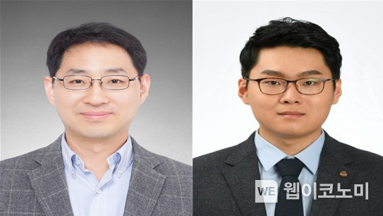 (좌측부터) POSTECH 기계공학과 이승철 교수, 통합과정 김태완 씨 2023.02.22 (출처:POSTECH)