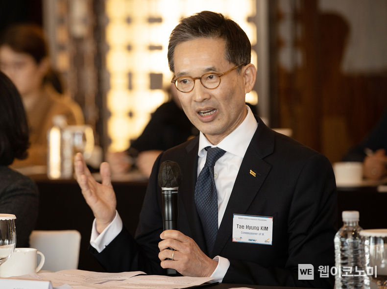 KOTRA(사장 유정열), 부산항만공사(사장 강준석), 부산진해경제자유구역청(청장 김기영)은 23일 서울에서 ‘글로벌 물류기업 투자유치 간담회’를 공동으로 개최했다. 김태형 KOTRA 인베스트코리아 대표가 발언하고 있다. 2023.03.23 (출처:KOTRA)
