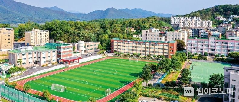 양서고등학교 전경