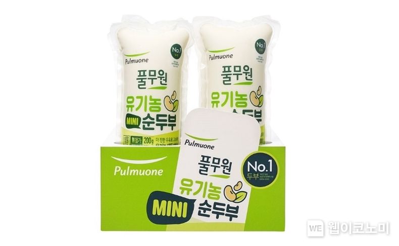 1인 가구의 소비 특성을 반영하여 한 끼 식사로 요리하기 제격인 풀무원 ‘유기농 미니 순두부’ 2023.04.12 (출처 : 풀무원)