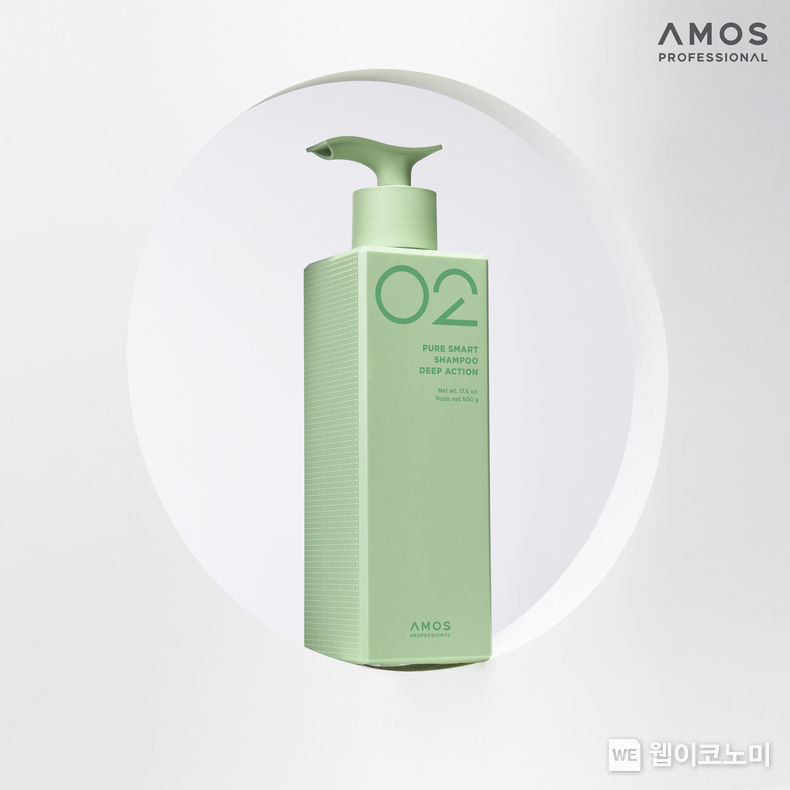 아모스프로페셔널, 강력한 비듬 케어 효과 ‘퓨어스마트 샴푸 딥액션’ 출시 2023.04.14 (출처 : 아모스)