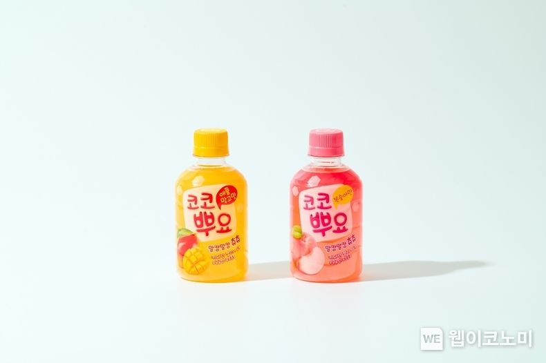 팔도, 코코넛 젤리로 씹는 재미 더한 음료...‘코코뿌요 2종’ 출시 2023.04.26 (출처 : 팔도)