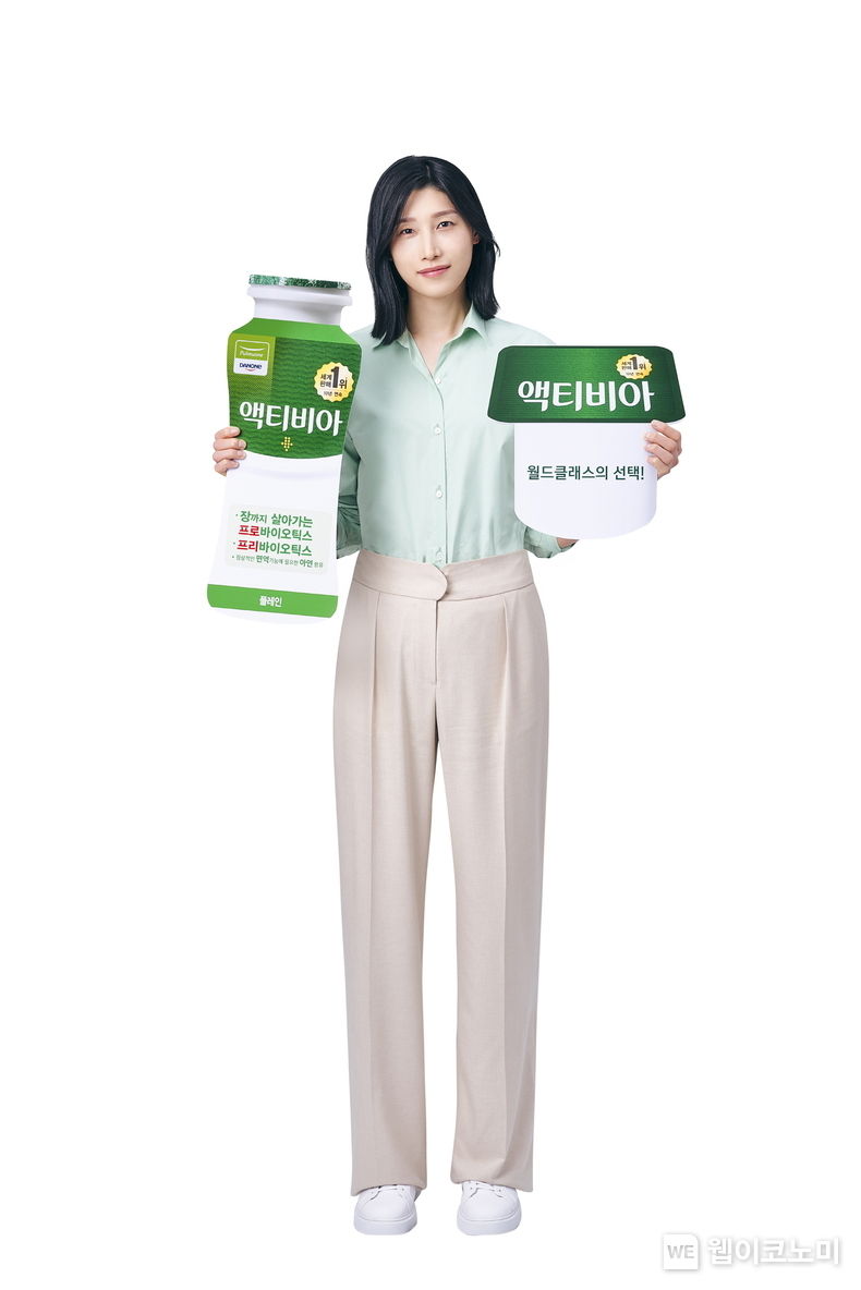 10년 연속 세계 판매 1위 장 전문 특화 발효유 브랜드 ‘액티비아(ACTIVIA)’가 배구선수 김연경을 브랜드 앰버서더로 위촉했다. 2023.05.17 (출처: 풀무원)