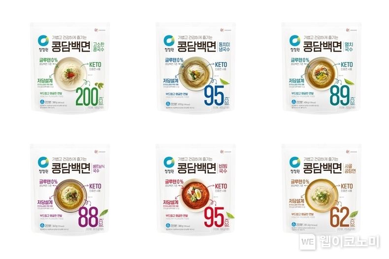 청정원 콩담백면 2인분 6개 제품 합본 2023.05.30 (출처 : 대상㈜)