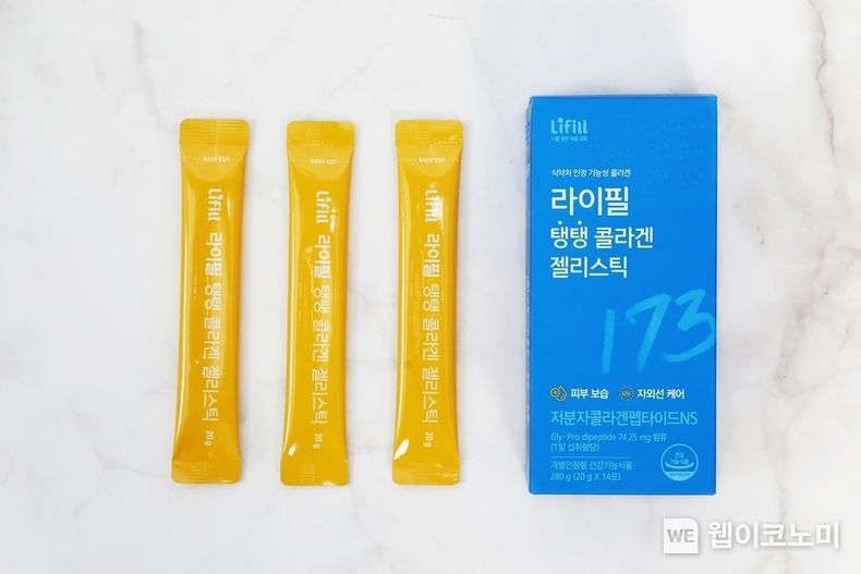 농심 라이필 탱탱 콜라겐 젤리스틱 2023.06.01 (출처 : 농심)