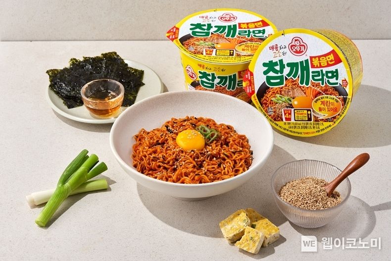 오뚜기 참깨라면볶음면 연출컷 2023.06.05 (출처 : 오뚜기)