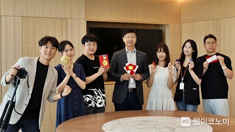롯데웰푸드 이창엽 대표와 주니어보드 2023.07.06 (출처 : 롯데웰푸드)