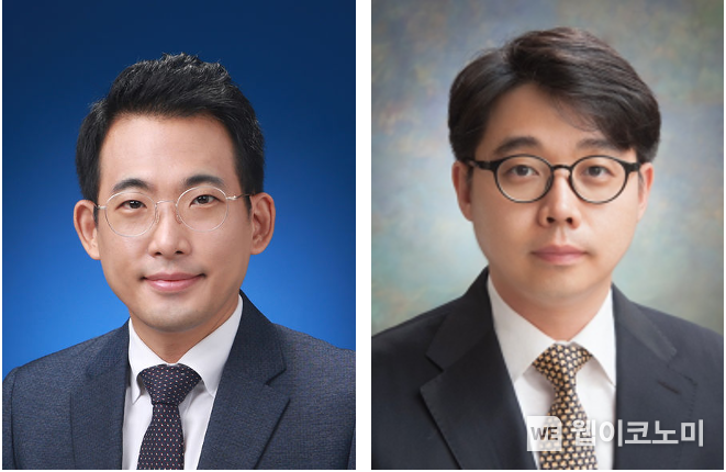(왼쪽부터) KAIST 정우철 교수, 이강택 교수 2023.08.09 (출처 : KAIST)