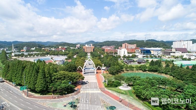 경상국립대 가좌캠퍼스 전경