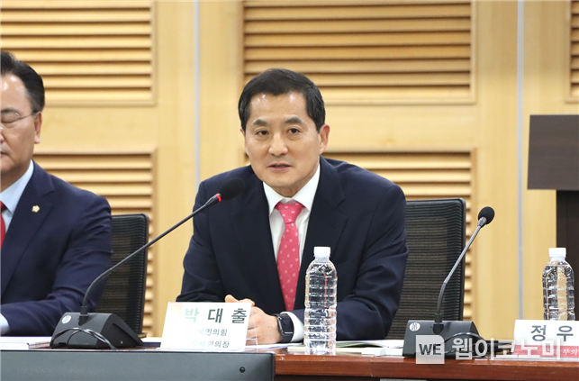 국회 자유경제포럼 대표의원인 국민의힘 박대출 국회의원(정책위의장, 경남 진주갑)이 9월 6일 오후 2시, 국회 의원회관 제2세미나실에서 ‘북한의 간첩 공작과 대공수사권 이관 점검’의 제하로 정책세미나를 개최했다. 2023.09.06 (출처: 박대출 의원실)