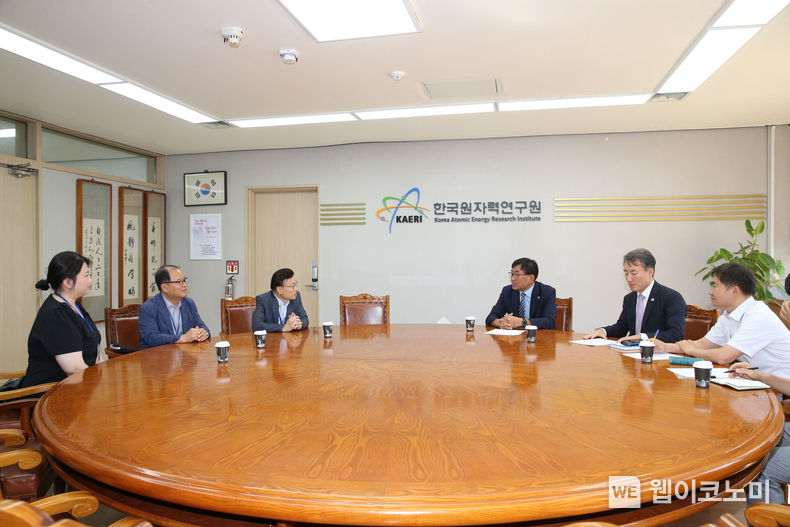 한국원자력연구원에서 '진단·치료 목적 방사성동위원소와 방사성의약품 분야 국제연수사업 추진'을 위한 협력협약(PA)을 체결했다. 2023.09.07 (출처 : 한국원자력연구원)