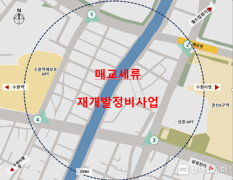 매교세류 위치도 2023.09.25 (출처 : 대신자산신탁)