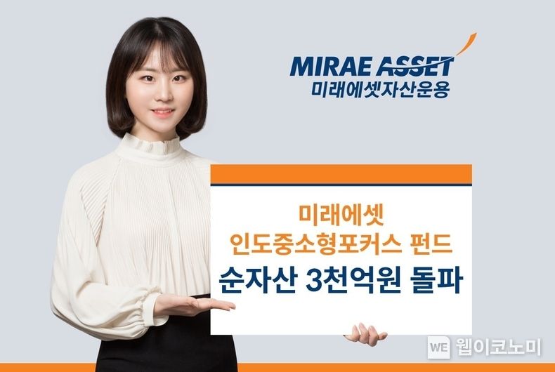 미래에셋인도중소형포커스펀드 3천억돌파 2023.09.26. (출처: 미래에셋자산운용)