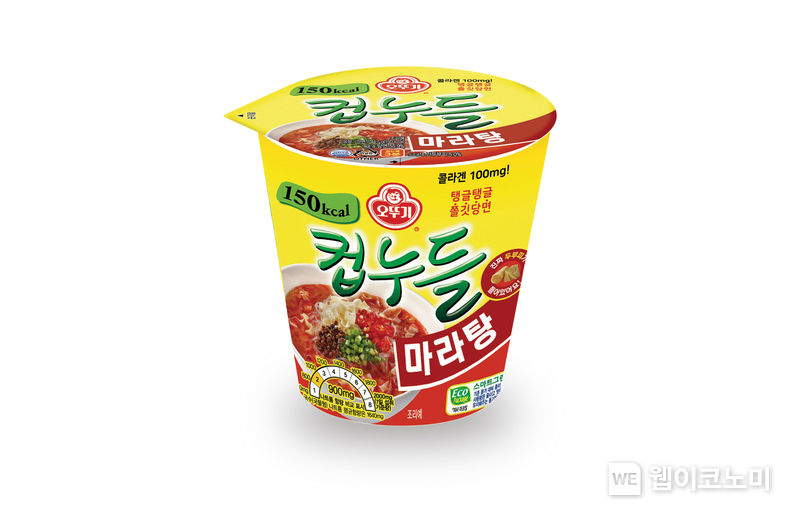 “이제 마라탕도 컵누들로 가볍게 즐겨요~" ㈜오뚜기, 150kcal로 가볍게 즐기는 ‘컵누들 마라탕’ 출시. 2023.10.04. (출처: 오뚜기)