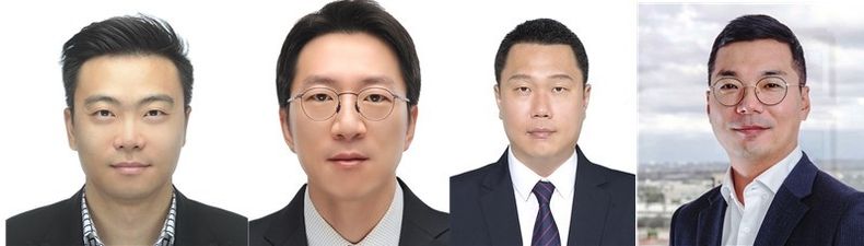 한화솔루션이 4일 (왼쪽부터) 전략부문 박수경 프로와 케미칼 부문 류현철 프로, 큐셀 부문 김규철 프로, 큐셀 부문 김지현 프로 등 80년대생을 신규 임원으로 발탁, 세대 교체를 지속적으로 추진한다는 전략을 제시한 것으로 평가된다. 2023.10.04 (출처: 한화솔루션)