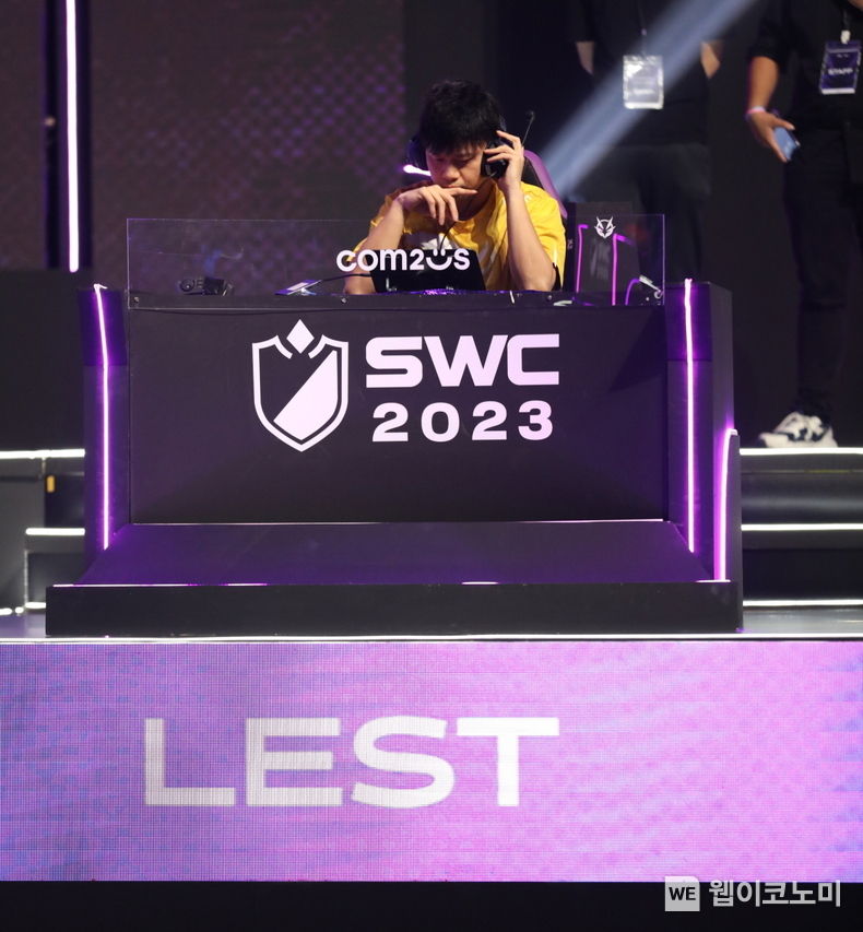 SWC2023 세계 챔피언 'LEST' 2023.11.05 (출처: 컴투스)