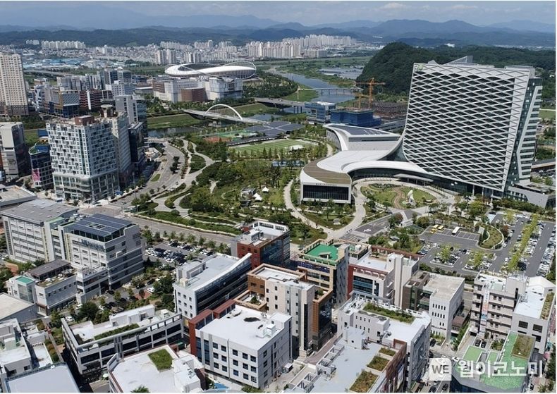 경남진주혁신도시 전경 2023.11.09. (출처: 경상국립대학교)