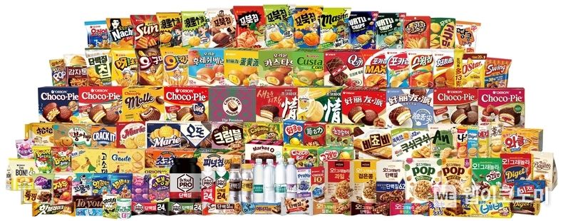 오리온 제품 이미지 모음 2023.11.14 (출처: 오리온)