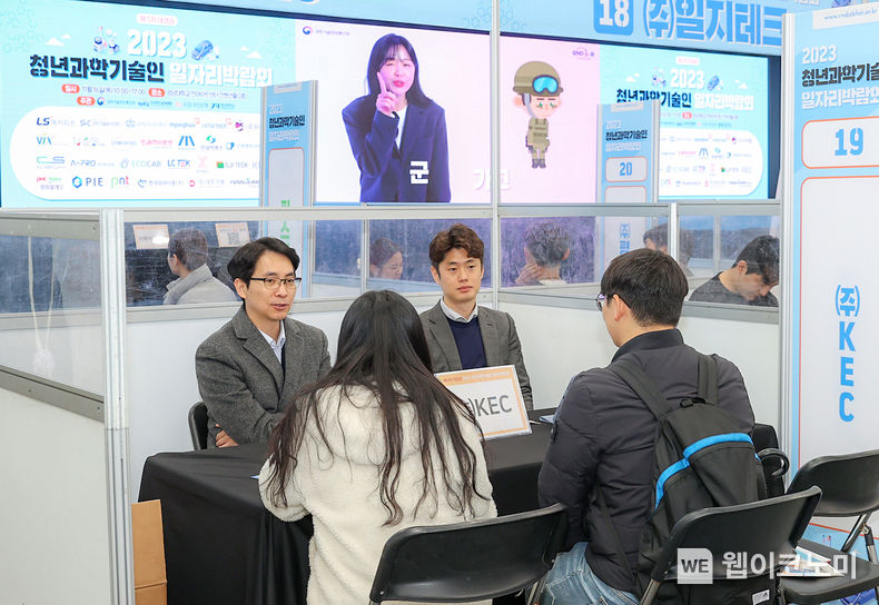16일 영남대학교가 '2023 대경권 청년과학기술인 일자리박람회'를 개최했다. 2023.11.17 (출처 : 영남대학교)