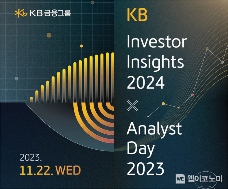 KB금융 ‘Investor Insights2024’이미지 / 2023.11.23 (출처: KB금융그룹)