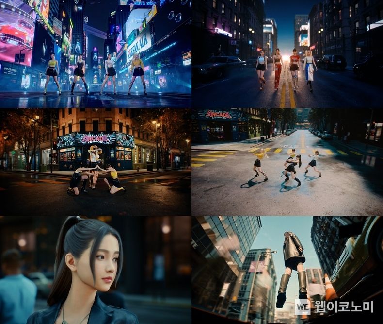 버추얼 아이돌 그룹 '메이브', 타이틀곡 'What's My Name' MV 티저 공개 / 2023.11.24 (출처: 넷마블)