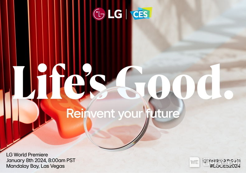 조주완 사장, CES 2024 『LG 월드 프리미어』서 'AI로 연결·확장되는 미래 고객경험' 제시 / 2023.11.28. (출처: LG전자)