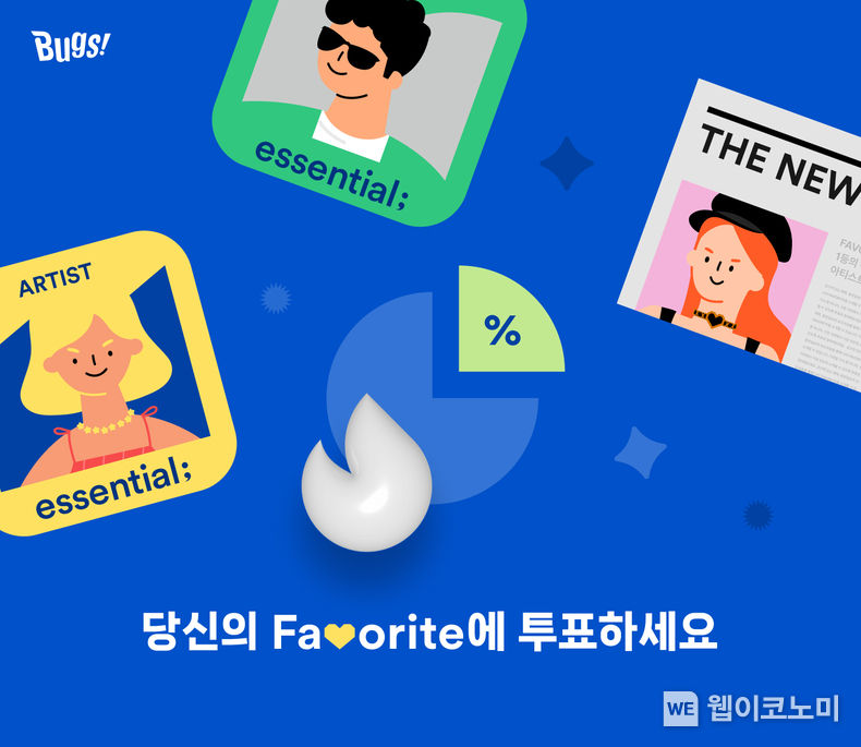 NHN벅스, 투표 서비스 ‘Favorite’ 오픈 / 2023.12.01 (출처: NHN벅스)