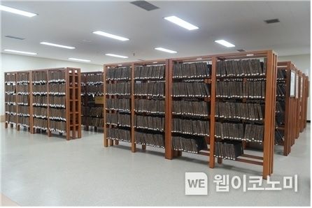 경상국립대학교 고문헌도서관 목판실 전경 2023.12.07 (출처 : 경상국립대학교)