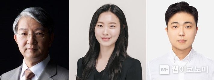 (왼쪽부터) KAIST 생명화학공학과 이상엽 특훈교수., KAIST 생명화학공학과 최소영 연구교수, KAIST 생명화학공학과 이영준 박사(공동 1저자) / 2023.12.11 (출처: KAIST)