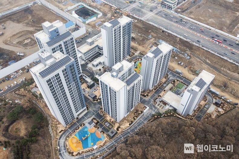 과천S-10블록 단지전경 / 2023.12.11 (출처: LH)