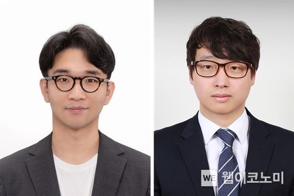 (왼쪽부터)수학과 최범준 교수, 물리학과 조길영 교수 / 2023.12.12 (출처: POSTECH)