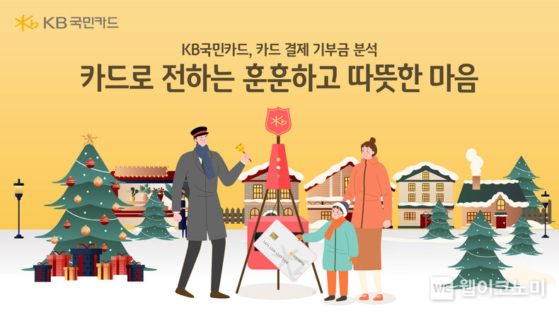 KB국민카드, 카드 결제 기부금 분석 / 2023.12.13 (출처: KB국민카드)