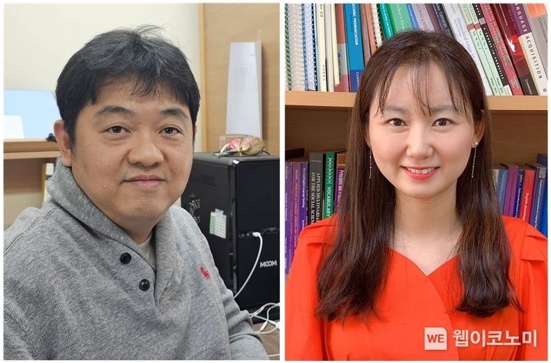 (왼쪽부터)경상국립대학교 원예과학과 염선인 교수와 영어교육과 이주희 교수 / 2023.12.18 (출처: 경상국립대학교)