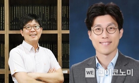 (왼쪽부터) POSTECH 기계공학과 · 화학공학과 노준석 교수님, 기계공학과 안지환 교수님