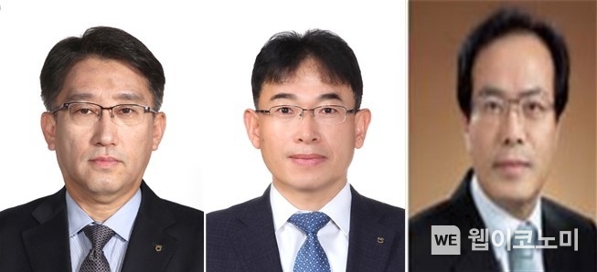 (왼쪽부터)서국동 대표이사., 오세윤 대표이사., 이종백 사외이사 / 2023.12.22 (출처: 농협금융지주)