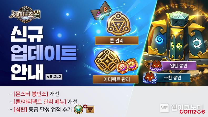 '서머너즈 워' 신규 업데이트 / 2024.01.15 (출처: 컴투스)