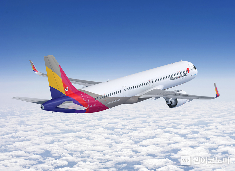 아시아나항공 A321NEO 항공기 / 2024.01.18 (출처: 아시아나항공)