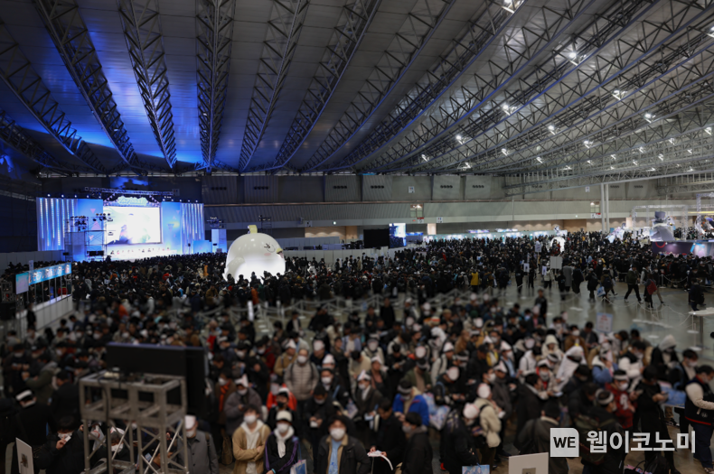 '블루 아카이브' 행사장 내부 전경 / 2024.01.23 (출처: (주)넥슨)