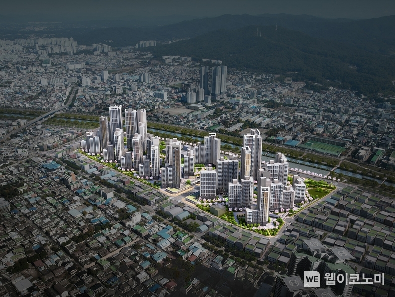 힐스테이트 어울림 청주사직 광역조감도 / 2024.01.26 (출처: 현대건설)