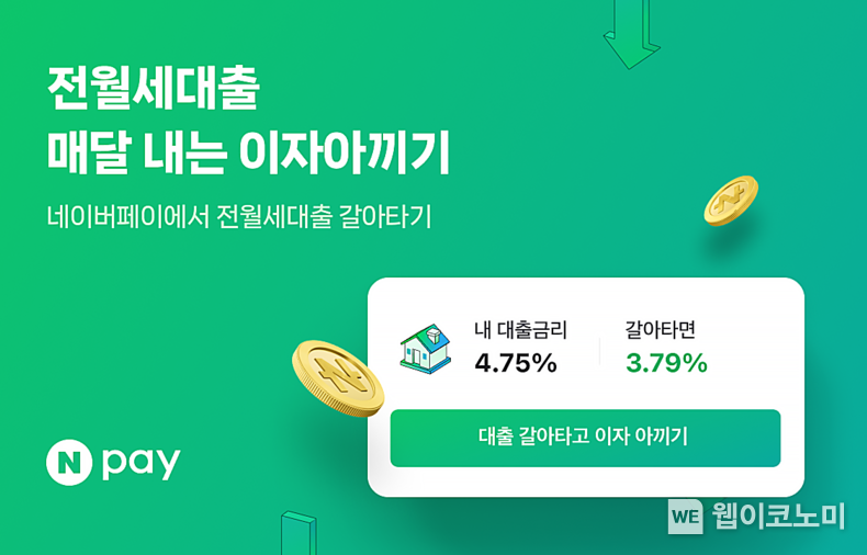 전월세대출 갈아타기 / 2024.01.31 (출처: 네이버페이)