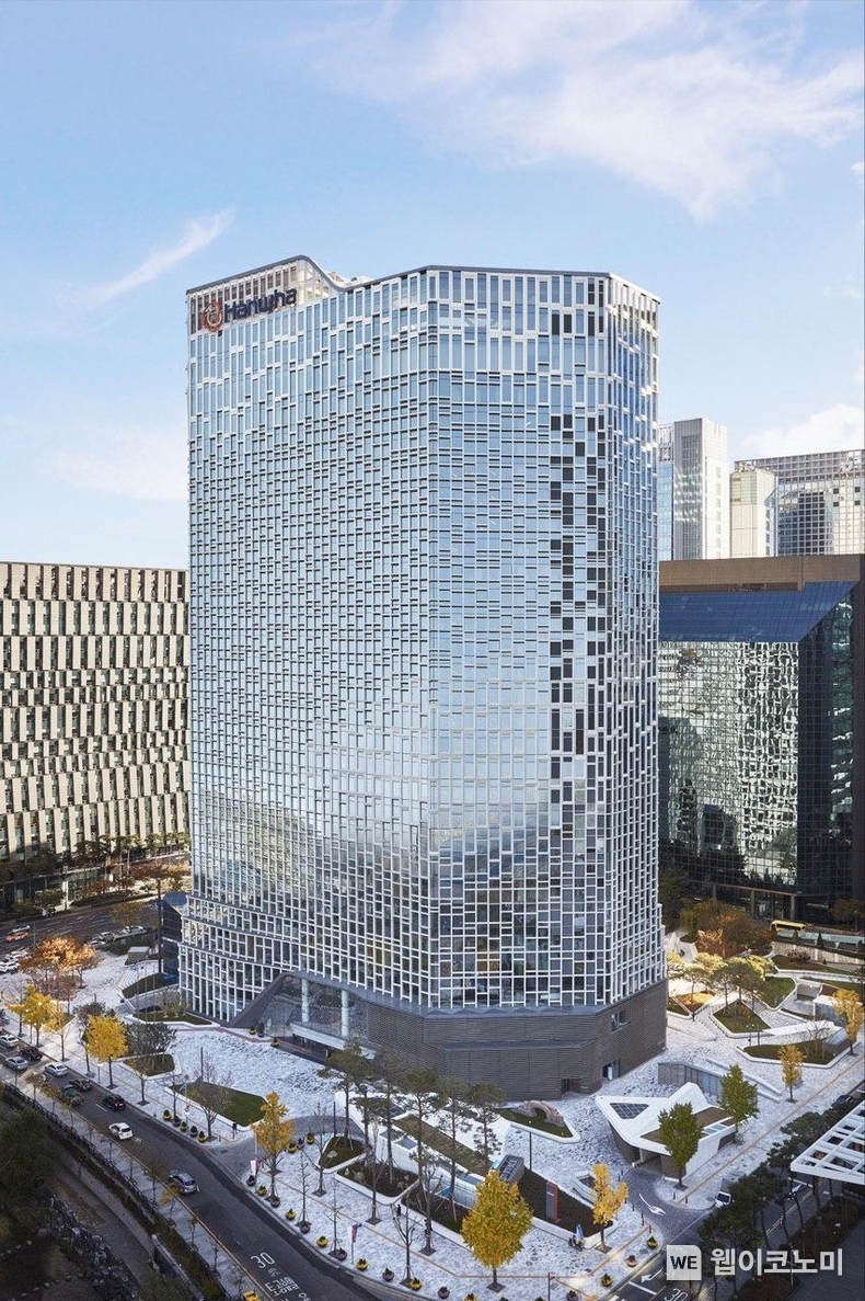 한화그룹 본사 사옥 전경 / 2024.01.31 (출처: 한화그룹)