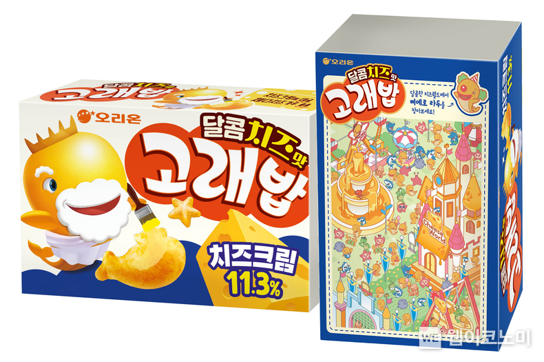 오리온 달콤치즈맛 고래밥 제품 이미지 / 2024.02.01 (출처: 오리온)