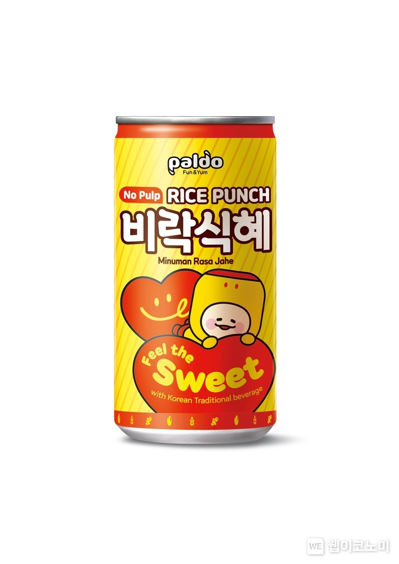 팔도 밥알없는 비락식혜(No Pulp RICE PUNCH) 175mL 인도네시아 수출용 제품 / 2024.02.06 (출처: 팔도)