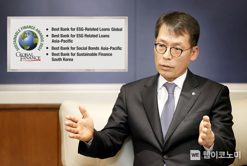 글로벌파이낸스 선정 「지속가능금융 최우수 은행상」 수상 / 2024.03.06 (출처: IBK기업은행)