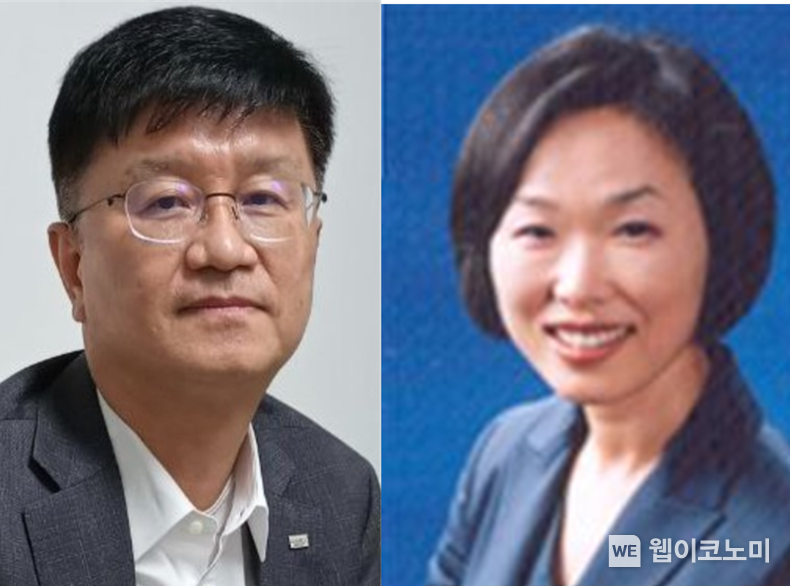 KB국민은행 사외이사후보추천위는 금융·경영·경제 분야 신임 사외이사 후보로 김성진(왼쪽) 미래에셋자산운용 고문, 법률·규제 분야 신임 사외이사 후보에는 이정숙 前 서울동부지방법원조정센터 상임조정위원을 각각 추천했다. / 2024.03.07 (출처: KB국민은행)